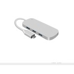 Adaptor USB-C la 3x USB3.0 si cititor de card Adaptor USB-C la 3x USB3.0 si cititor de card