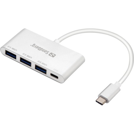 HUB USB-C - 3x USB 3.0 Hub + PD Sandberg 136-03