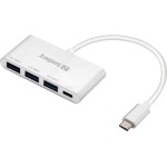 HUB USB-C - 3x USB 3.0 Hub + PD Sandberg 136-03