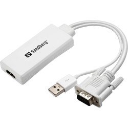Adaptor VGA+Audio - HDMI Sandberg 508-78