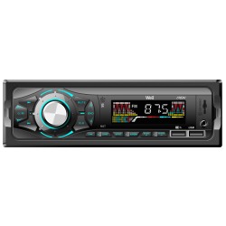 Radio auto Well Show, Bluetooth, Slot USB si SD, 4x40W, resigilat