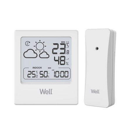 Statie meteo Well Signal, cu senzor extern, umiditate, temperatura, resigilat