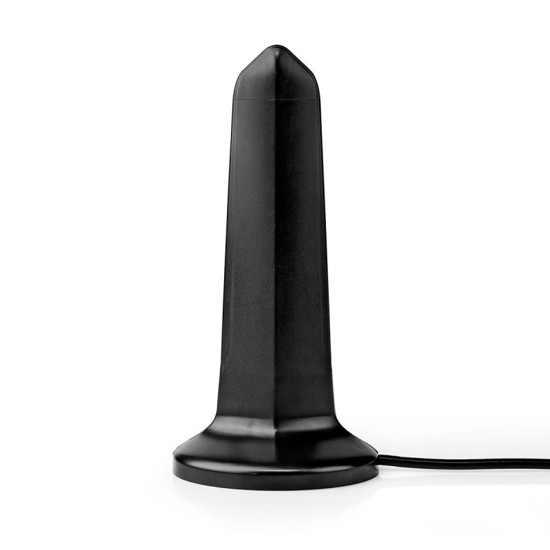 Antena HDTV de interior Nedis, Amplificat, 0 - 15 km, UHF | LTE700, negru Antena HDTV de interior Nedis, Amplificat, 0 - 15 km, UHF | LTE700, negru