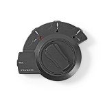 Comutator audio digital Nedis, 3x TosLink mama - TosLink mama, negru Comutator audio digital Nedis, 3x TosLink mama - TosLink mama, negru