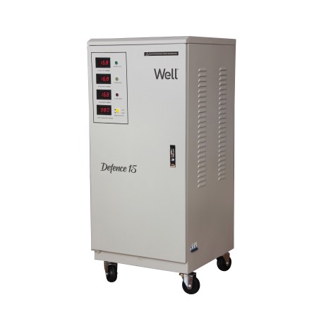 Stabilizator automat de tensiune trifazat 15KVA/12KW, Well