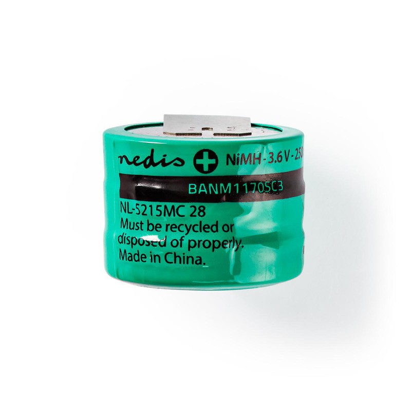 Acumulator NiMH, 3.6V, 250 mAh, Nedis Acumulator NiMH, 3.6V, 250 mAh, Nedis