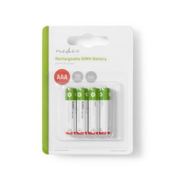 Acumulator R3 (AAA) NiMH, 1.2V, 700 mAh, 4buc/blister, Nedis