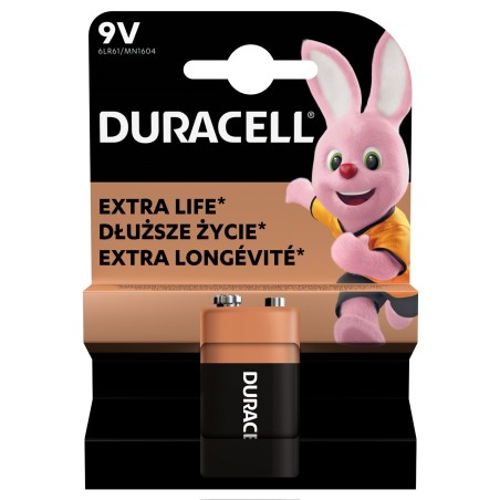Baterie alcalina Duracell Basic 9V (6LR61) 1 buc/blister