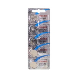 Baterie buton litiu Maxell CR1632 3V, 5buc/blister