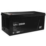 Acumulator plumb acid GreenCell 12V 200AH, terminal M8, AGM33 Acumulator plumb acid GreenCell 12V 200AH, terminal M8, AGM33