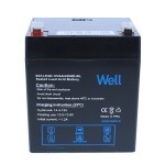 Acumulator plumb acid Well 12V 4AH, terminal T1 Acumulator plumb acid Well 12V 4AH, terminal T1