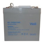 Acumulator plumb acid cu gel Well 12V 55AH, terminal M8 Acumulator plumb acid cu gel Well 12V 55AH, terminal M8