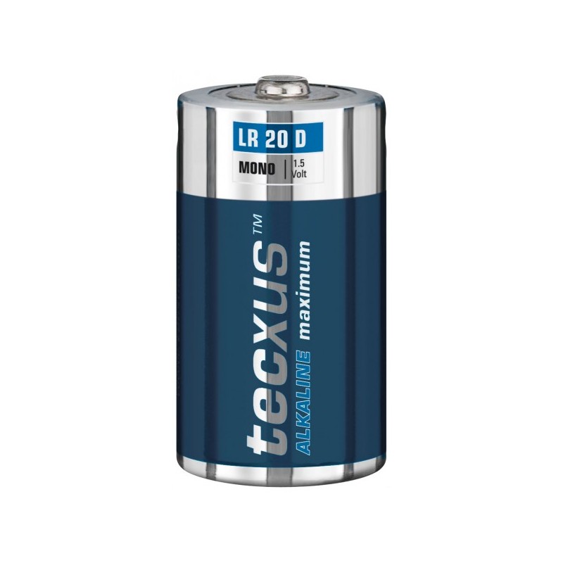 Baterie alcalina Baby C R20 2buc/blister Tecxus