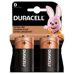 Baterie alcalina Duracell Basic R20 (D) 2 buc/blister