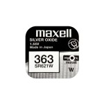 Baterie ceas Maxell SR621W V363 1.55V, oxid de argint, 10buc/cutie