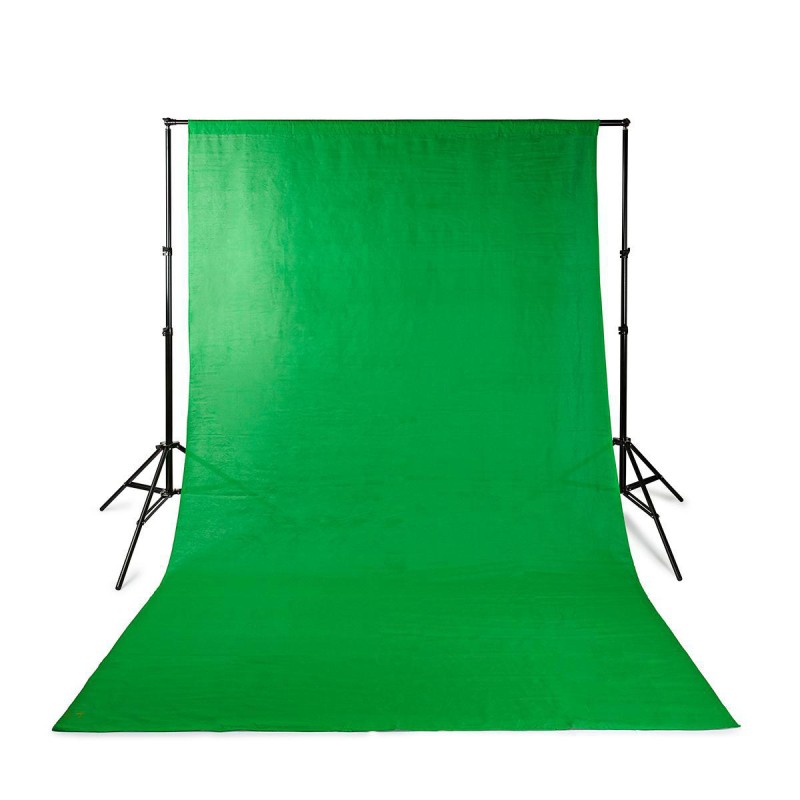 Set fundal pentru studio foto Nedis, 2m, verde Set fundal pentru studio foto Nedis, 2m, verde