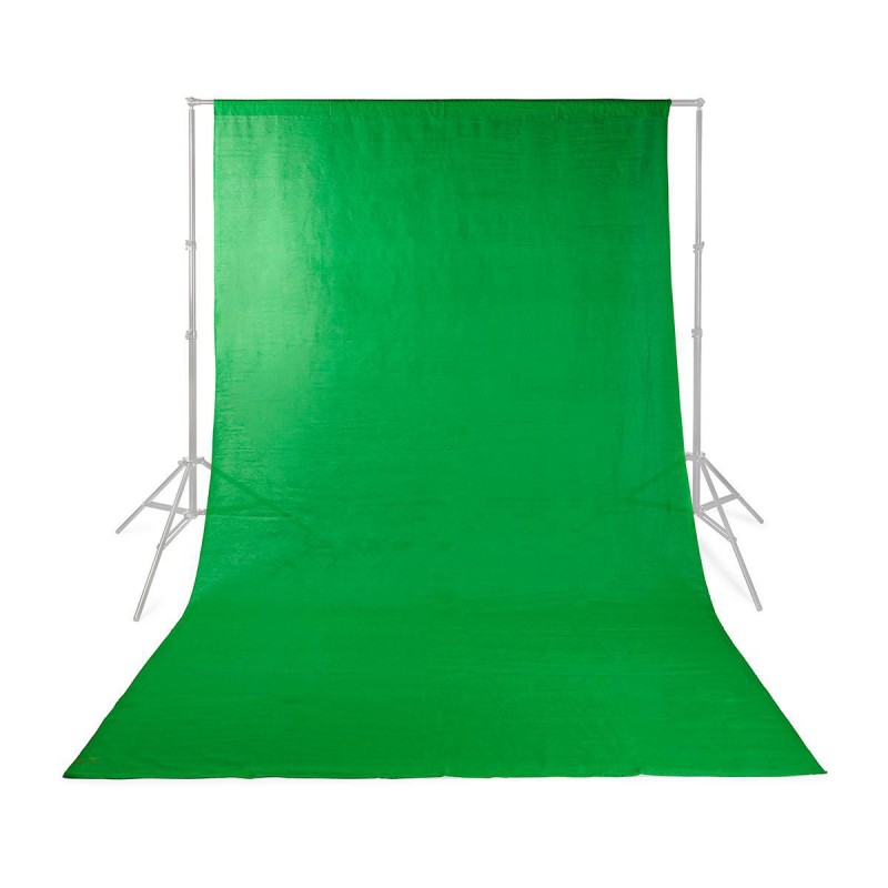 Fundal pentru studio foto Nedis, 2.95 x 2.95 m, verde Fundal pentru studio foto Nedis, 2.95 x 2.95 m, verde