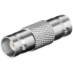 adaptor bnc mama   bnc mama, contacte aurite, set 10 bucati