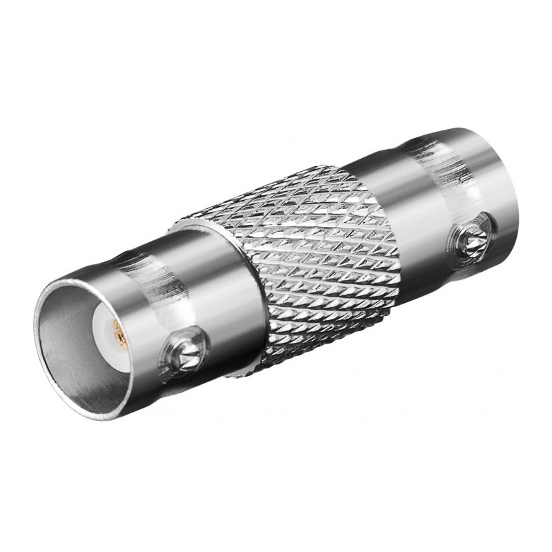 adaptor bnc mama   bnc mama, contacte aurite, set 10 bucati