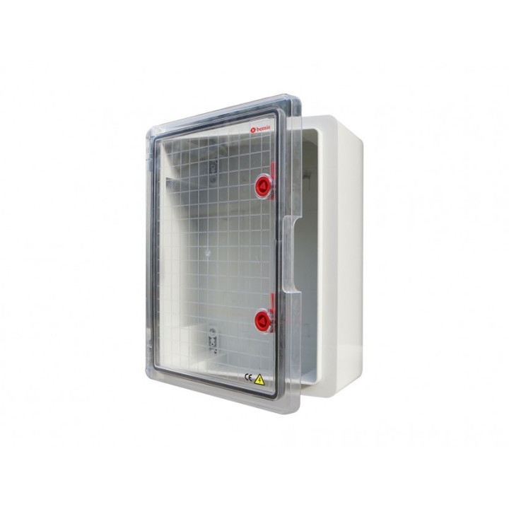 cutie tablou electric bemis bpc-4001-0046, aparent, ip66, 350x500x190 mm, abs, transparent