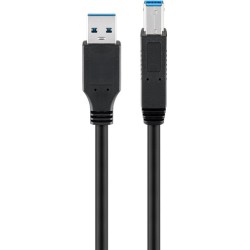 cablu imprimanta usb 3.0 a tata - usb b tata, 1.8m, goobay