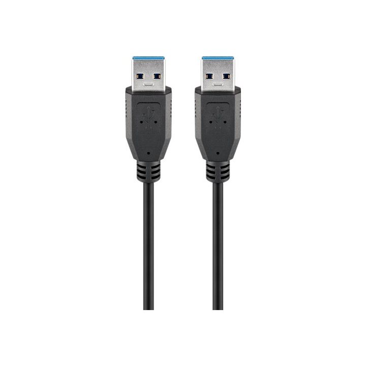 cablu usb 3.0 a tata - usb 3.0 a tata, 3m, goobay