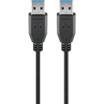 cablu usb 3.0 a tata - usb 3.0 a tata, 3m, goobay