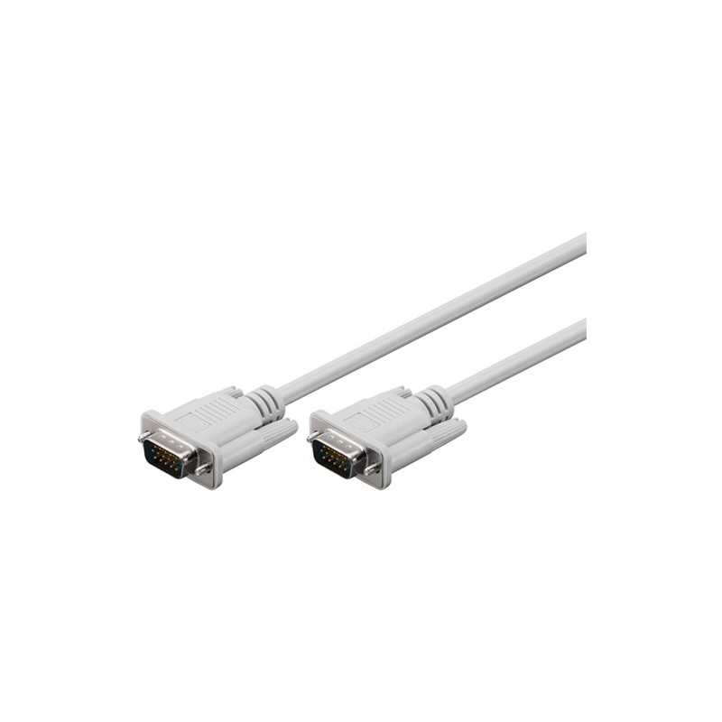 cablu monitor vga tata - vga tata, 5m, goobay