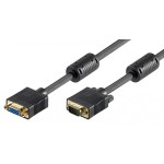 cablu extensie monitor vga tata - vga mama, svga, 2m, goobay