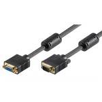 cablu extensie monitor vga tata - vga tata, svga, 5m, goobay