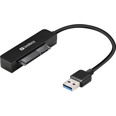 cablu usb 3.0 a tata - sata sandberg 133-87, negru