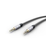 cablu audio jack stereo 3.5mm tata - 3.5mm tata 5m goobay plus