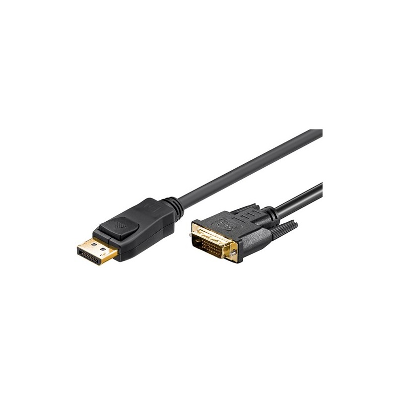 cablu adaptor displayport / dvi 3.0 m, goobay
