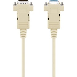 cablu serial rs232 d-sub 9p tata - d-sub 9p mama, 5m, goobay