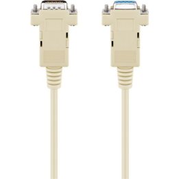 cablu serial rs232 d-sub 9p tata - d-sub 9p mama, 5m, goobay