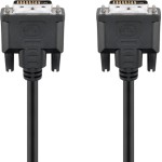 cablu dvi-d fullhd dual link 5m, goobay
