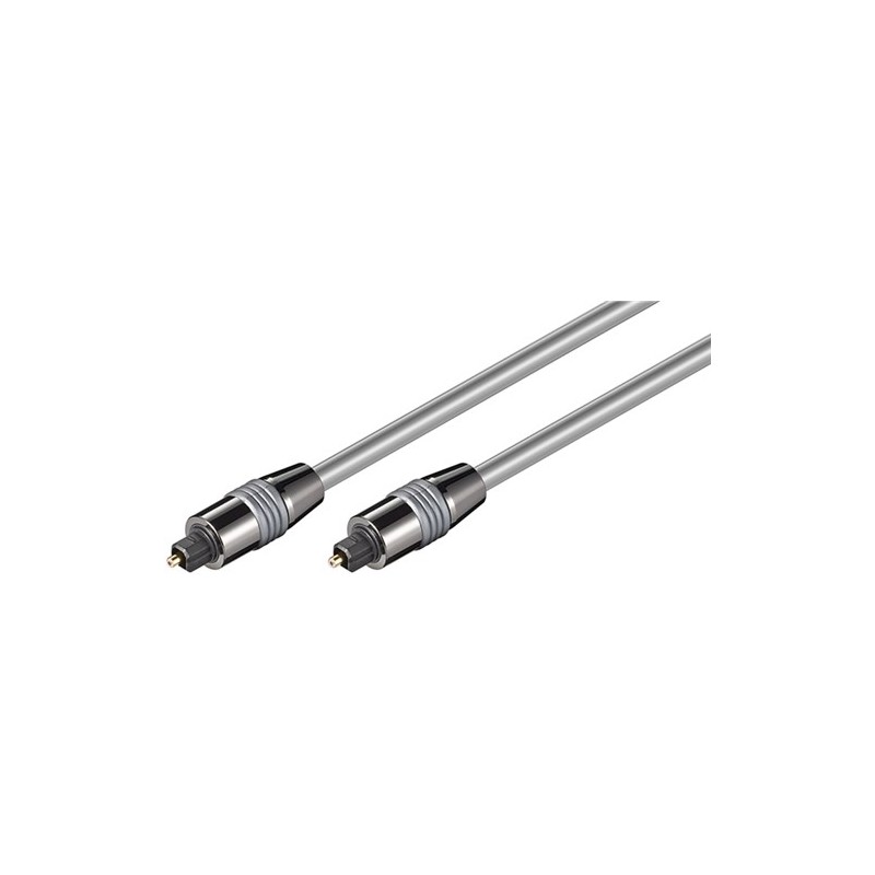 cablu optic toslink - toslink 1m argintiu