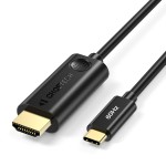 cablu usb-c - hdmi choetech ch0019, 1.8m, negru