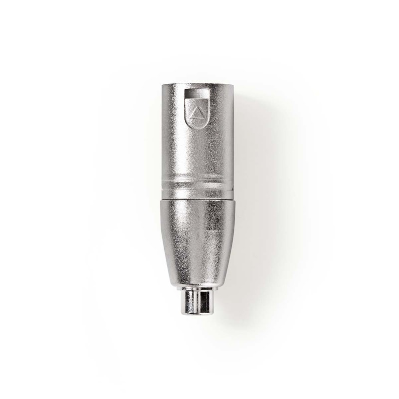 adaptor xlr 3 pini tata - rca mama, 10 bucati, metal adaptor xlr 3 pini tata - rca mama, 10 bucati, metal