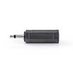 adaptor audio mono nedis, 3.5 mm tata - 6.35 mm mama, set 10 buc, negru adaptor audio mono nedis, 3.5 mm tata - 6.35 mm mama, set 10 buc, negru
