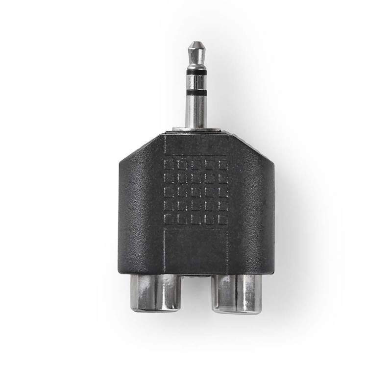 adaptor audio stereo jack 3.5mm tata - 2x rca mama set 10 bucati nedis adaptor audio stereo jack 3.5mm tata - 2x rca mama set 10 bucati nedis