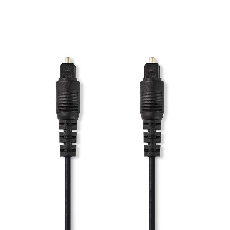 cablu optic nedis toslink tata - toslink tata, 10m, negru cablu optic nedis toslink tata - toslink tata, 10m, negru