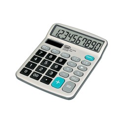 calculator de birou ec 3770, 10 digit, baterie+solar, trevi
