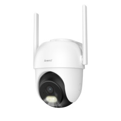 camera de supraveghere pentru exterior arenti op1, smart, wifi, 2.5k, 4mp, ip65, proiector led, pir, vedere nocturna color