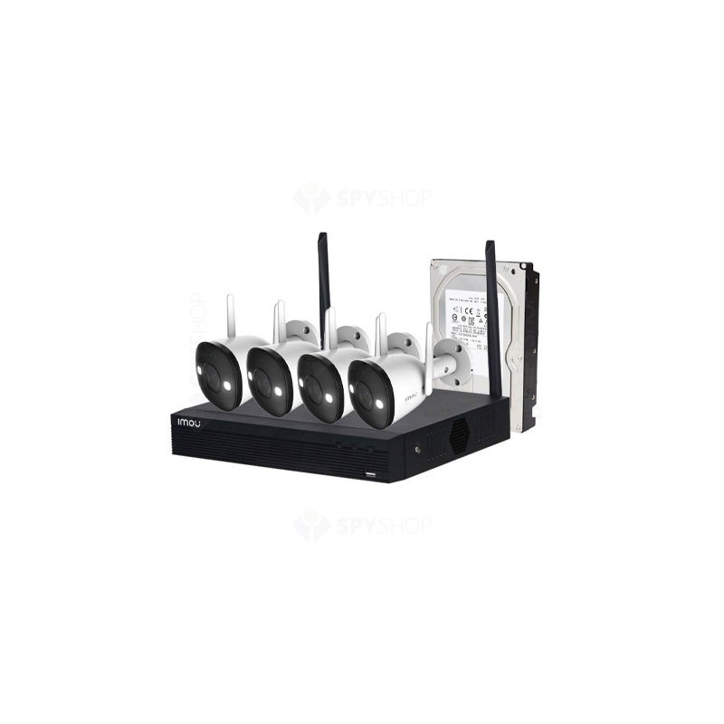sistem de supraveghere wifi imou kit/nvr1104hs-w-s2/4-f22fe pro, nvr, 4 camere, 2mp, ir 30m, microfon + hdd 1tb sistem de supraveghere wifi imou kit/nvr1104hs-w-s2/4-f22fe pro, nvr, 4 camere, 2mp, ir 30m, microfon + hdd 1tb