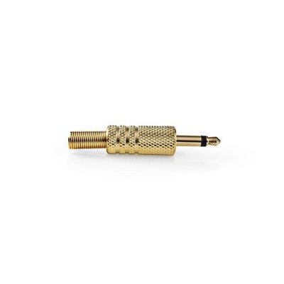 conector jack mono 3.5mm tata 25 bucati auriu