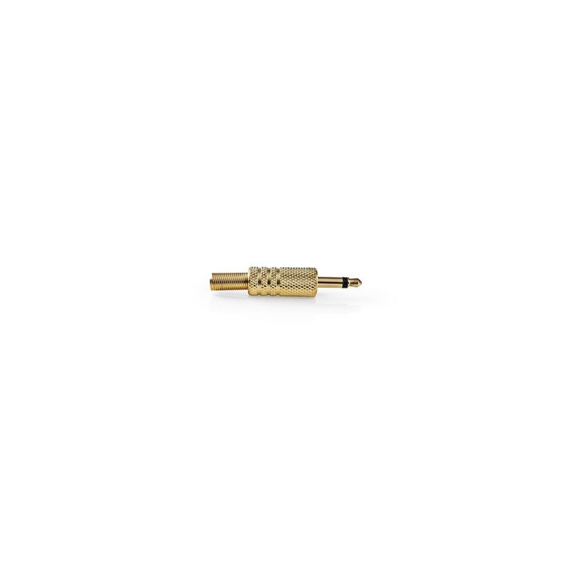 conector jack mono 3.5mm tata 25 bucati auriu