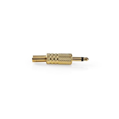conector jack mono 3.5mm tata 25 bucati auriu
