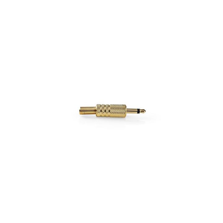 conector jack mono 3.5mm tata 25 bucati auriu