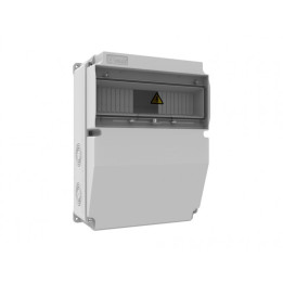 tablou electric bemis bh6-6000-0000, aparent, ip44, 245x325x138 mm, abs, gri, sina automata, 2 terminale, halogen free